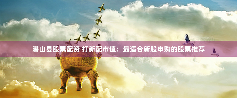 潜山县股票配资 打新配市值：最适合新股申购的股票推荐